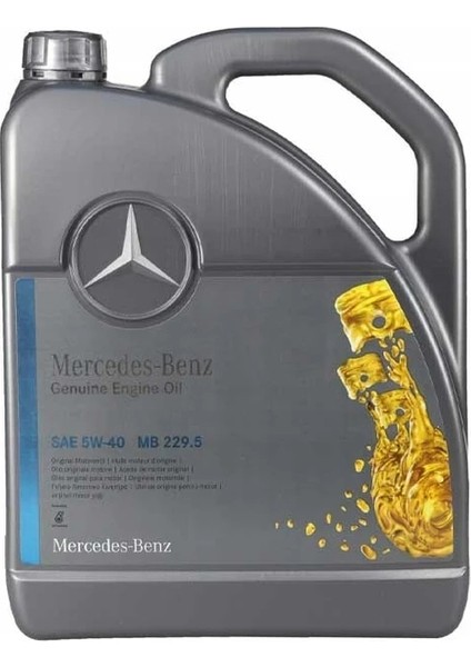 A000989630813AAEE - MB Sae 5W-40 229.5 - Mercedes-Benz