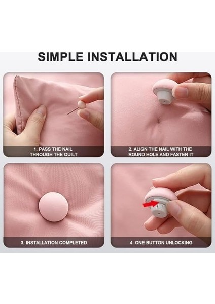 8 Adet Yorgan Iğnesi Çarşaf Sabitleyici Nevresim Takımı Sabitleme Düğmesi, Yorgan Düğmesi, Mantar Kaydırmaz Iğnesi fiyatları