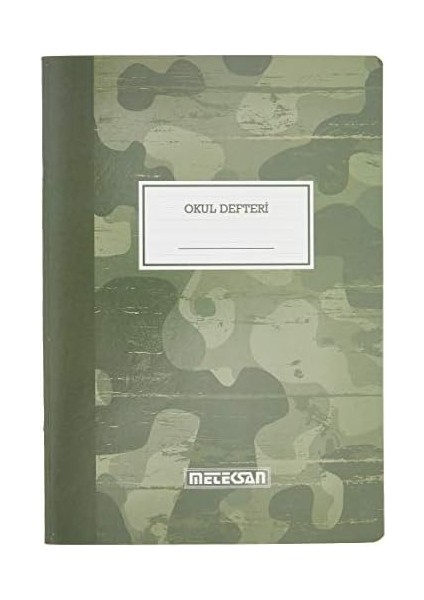 A4 Çizgili Okul Defteri Kamuflaj 60 Yaprak fiyatları
