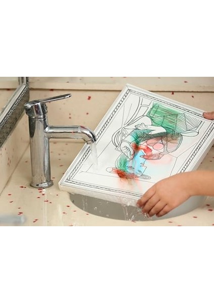 Çocuk Funny Mat -Washable Art - Kedi modelleri