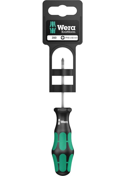350 Ph Sb Yıldız Vidalar Için Tornavida, Ph 0 x 60 Mm, 05100050001