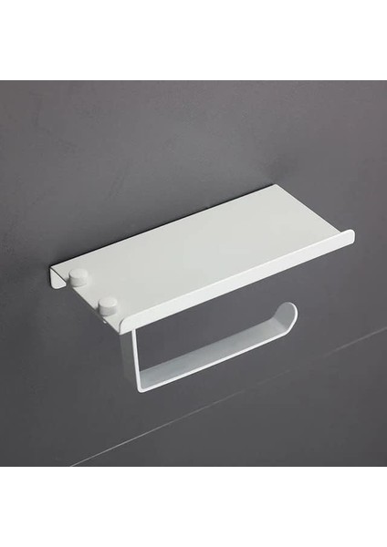 Banyo Telefon Raflı Tuvalet Kağıtlığı - Beyaz modelleri