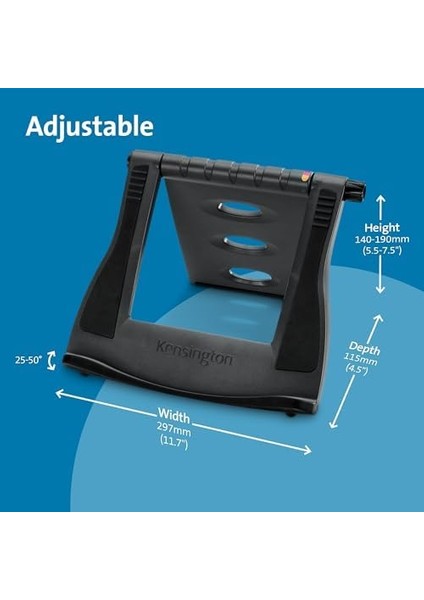 60112 Smartfit Kolay Yükseltici,dizüstü Bilgisayar Soğutucu ve Yükseltici STANDI,12-17INÇ Uyumlu,gri modelleri