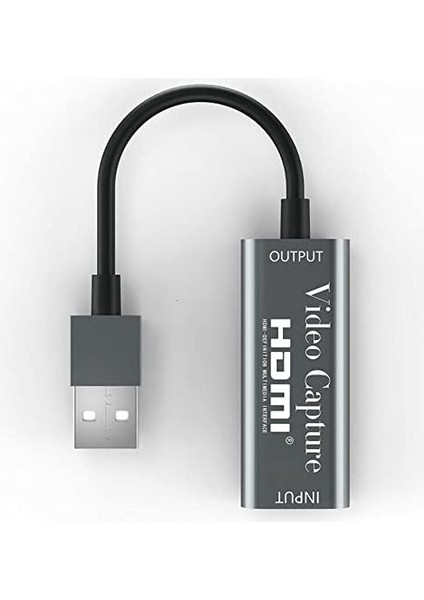 4K USB 3.0 Capture Video Yakalama Adaptörü HDMI To USB 4K 1080P Akış Öğretim Video Konferans Veya Canlı Yayın Için Oyun Yakalama Kartı modelleri