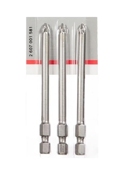 Professional Vidalama Ucu, Gri, 3 Adet modelleri