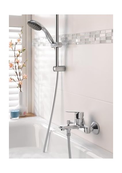 Vitalio Start 100 El Duşu, 2 Akışlı, Düşmeye Dayanıklı, Su Tasarruflu, Kireç Önleyici Sistem, Banyo, Duş Başlığı, Krom, 27946000 fiyatları