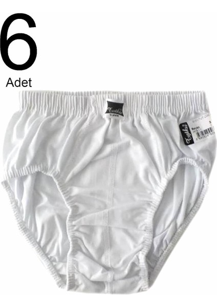 Erkek Çocuk Beyaz Slip Külot 6 Adet fiyatları