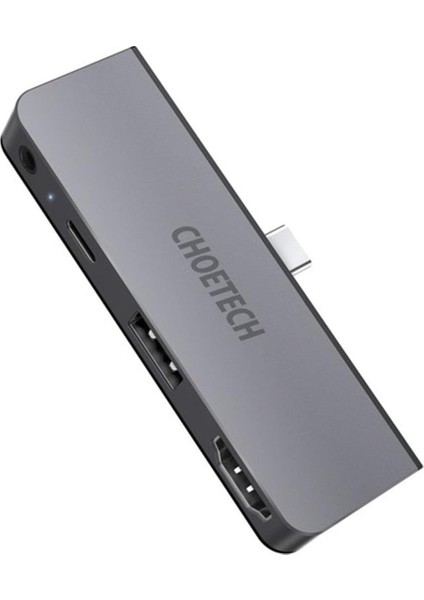 Pro 2018 Için USB C Hub 4'ü 1 Arada Tip C 4K60HZ HDMI Adaptörü Usb-C Pd 60W, USB 2.0, 3.5 mm Ses Çıkışı, iPad Pro, MacBook Pro 2019/2018, Macbook,galaxy S10/NOTE 10, Huawei P30/MATE 30