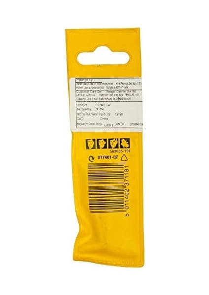 DT7401 Lokma Uç, Metalık, 1 Adet modelleri