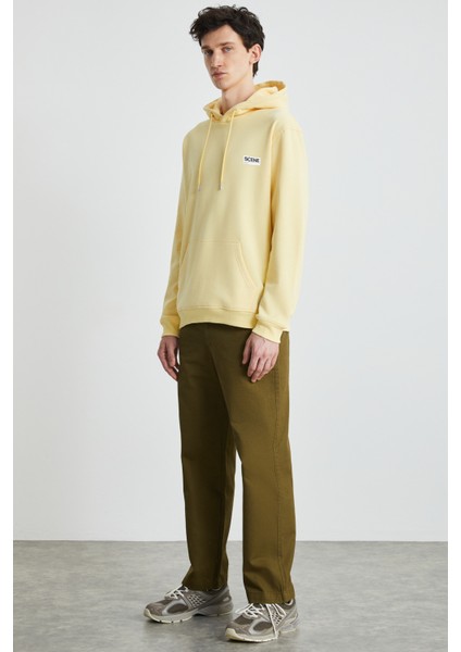Derıck Erkek Sarı Sweatshirt