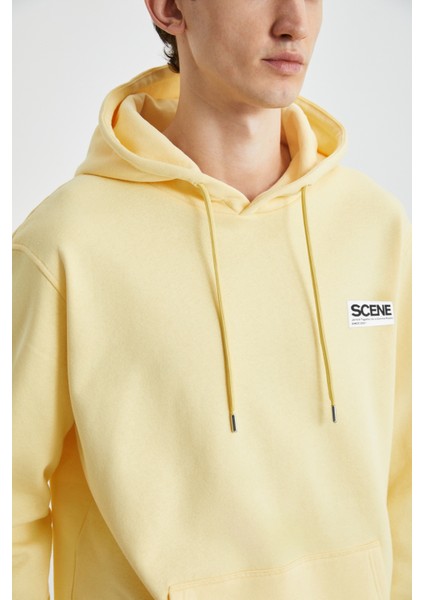 Derıck Erkek Sarı Sweatshirt