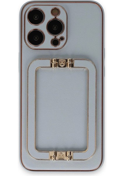 Newface iPhone 13 Pro Max Kılıf Coco Elit Kapak - Turkuaz