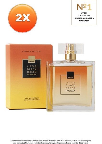 Little Black Dress Holiday Kadın Parfüm Edp 50 Ml. Ikili Paket fiyatları