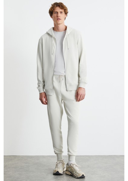 Maynor Erkek Açık Gri Sweatshirt