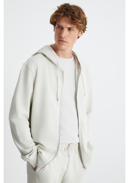 Maynor Erkek Açık Gri Sweatshirt