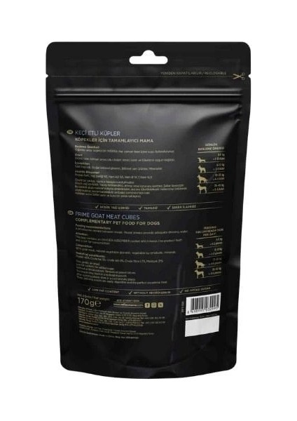 Reflex Snackies Natural Keçi Etli Küpler Tahılsız Köpek Ödül Maması 170 gr fiyatları