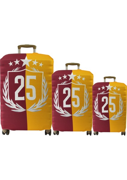 (My#13 Yirmibeş ) Valizler Için Kılıf Seti (Kabin Orta ve büyük)