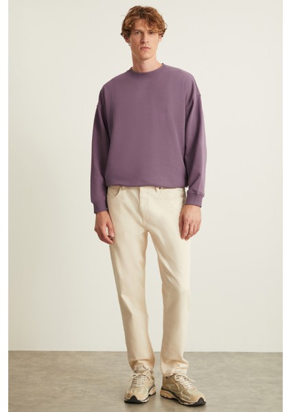 Ludım Erkek Mor Sweatshirt fırsatları