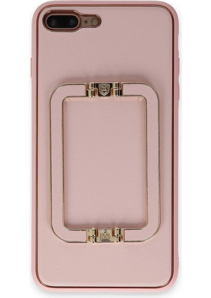 Newface iPhone 7 Plus Kılıf Coco Elit Kapak - Pembe