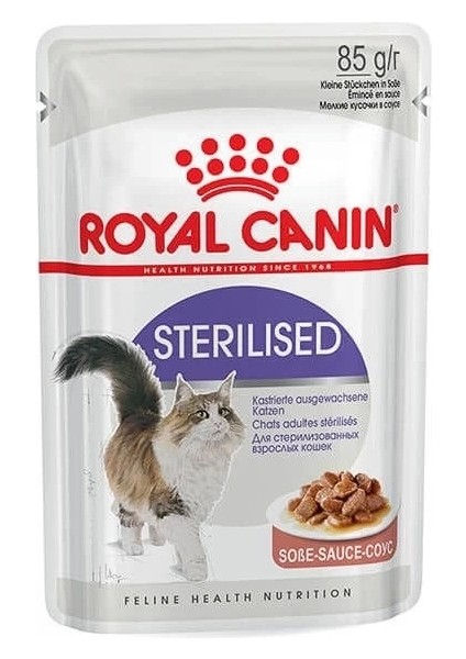 Royal Canin Sterilised Gravy Pouch Kısırlaştırılmış Kedi Maması 85 gr