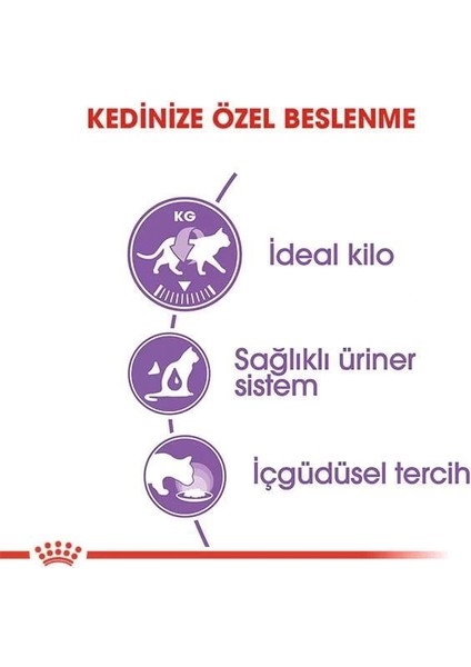 Royal Canin Sterilised Gravy Pouch Kısırlaştırılmış Kedi Maması 85 gr modelleri