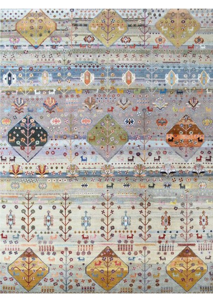 Barcelona Koleksiyonu Çok Renkli Geleneksel Desenli Modern Dekoratif Halı BARCELONA73 fiyatları