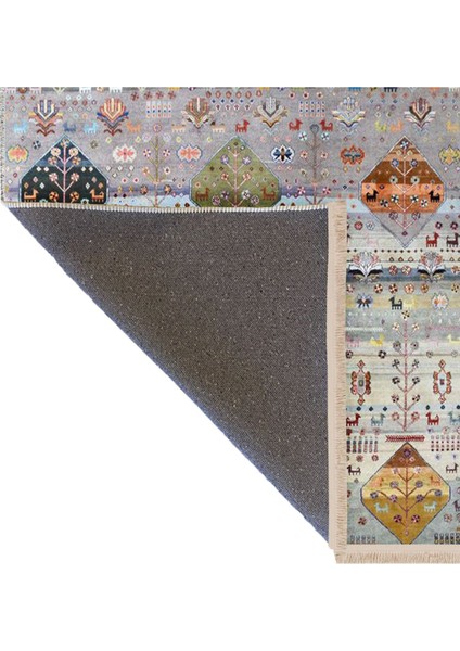 Barcelona Koleksiyonu Çok Renkli Geleneksel Desenli Modern Dekoratif Halı BARCELONA73 indirimleri