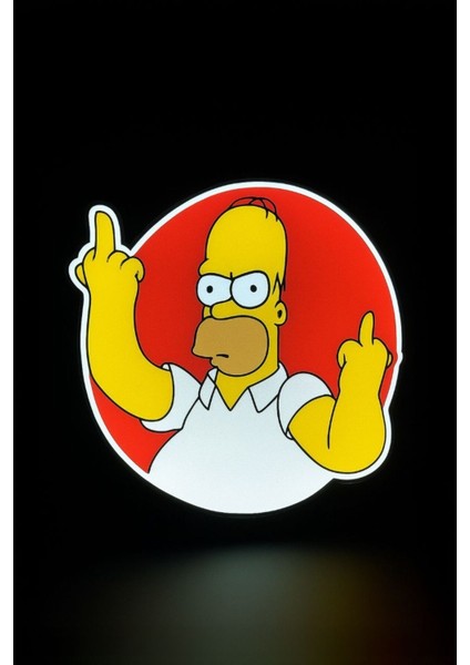 Çok Renkli Tasarımlı Güzel Gece Lambası, Şık ve Renkli Dekorasyon Parçası