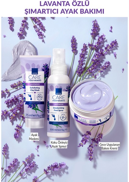 Footworks Lavanta Özlü Koku Önleyici Ayak Spreyi 100ML Ikili Paket modelleri