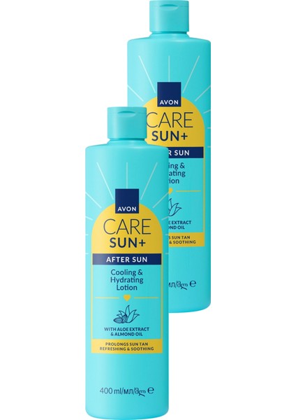 Sun+ After Sun Ferahlatıcı ve Nemlendirici Güneş Sonrası Losyonu 400ML Ikili Paket