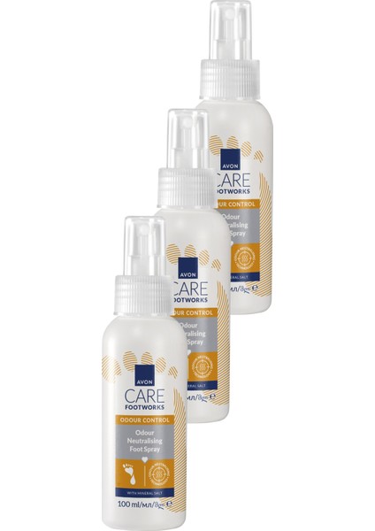 Footworks Koku Önleyici Ayak Spreyi 100ML Üçlü Paket