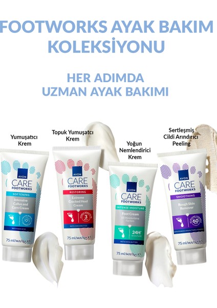 Footworks Topuk Yumuşatıcı Ayak Kremi 75ML