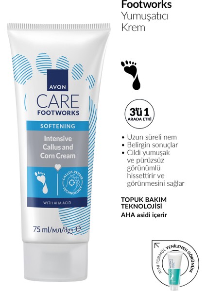 Footworks Yumuşatıcı Ayak Kremi 75ML fiyatları