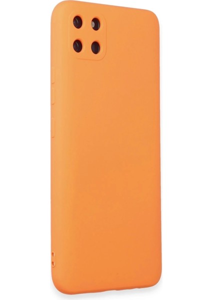 Newface Realme C11 Kılıf Nano Içi Kadife Silikon - Turuncu fiyatları
