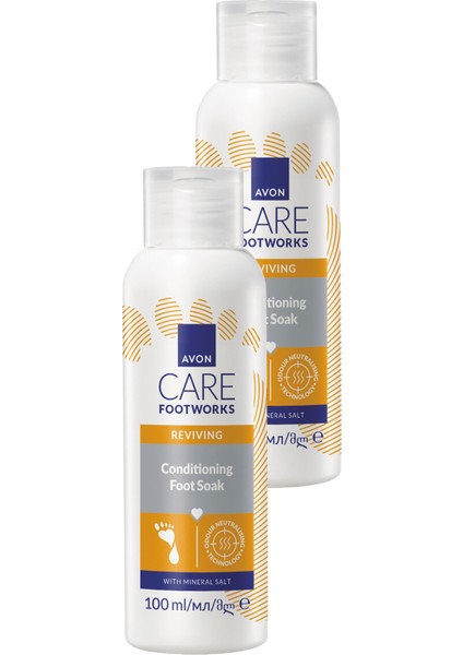 Footworks Canlandırıcı Ayak Banyosu 100ML Ikili Paket