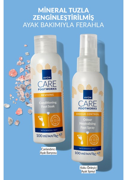 Footworks Canlandırıcı Ayak Banyosu 100ML Ikili Paket modelleri