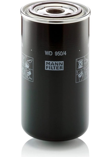 Wd 950/4 - Hidrolik Şanzıman Filtresi - Mann Fılter