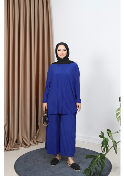 Piliseli Bol Kesim Pantolonlu Takım fiyatları