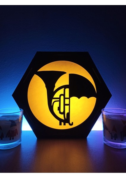 Şemsiye ve Masaüstü Dekoratif Lamba, Şık ve Kullanışlı Ev Aksesuarı