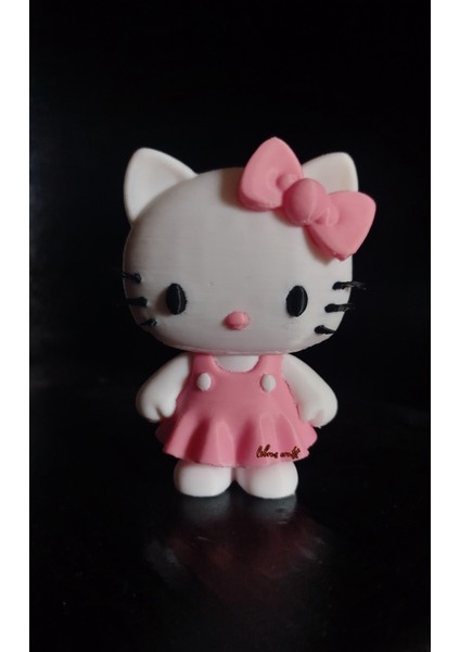 3D Hediyelik Dekoratif Hello Kitty Çocuk Oyuncak Biblo