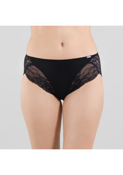 Kadın Modal Elastan Slip 1448 - Siyah fırsatları