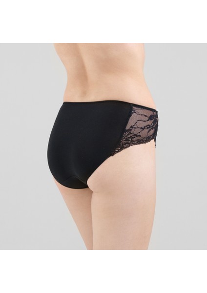 Kadın Modal Elastan Slip 1448 - Siyah indirimleri