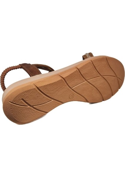 Taşlı Rahat Günlük Kadın Sandalet 815259-Z