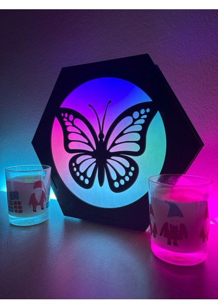 Çok Renkli Masaüstü Dekoratif Aydınlatma, Şık ve Sıcak Atmosyon Yaratır fiyatları