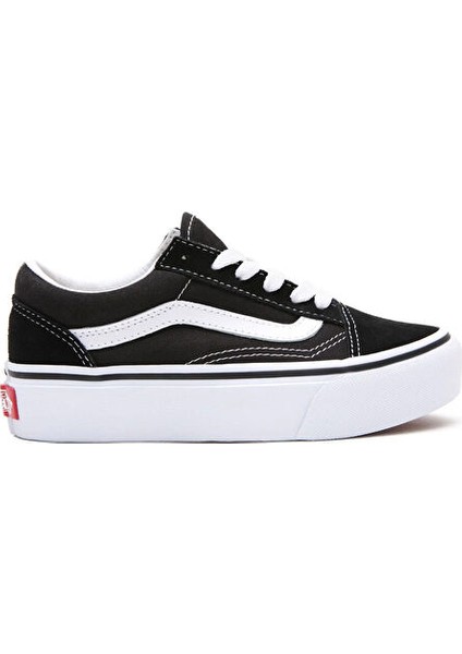 Siyah Erkek Çocuk Yürüyüş Ayakkabısı VN0A3TL36BT1 Uy Old Skool Platform