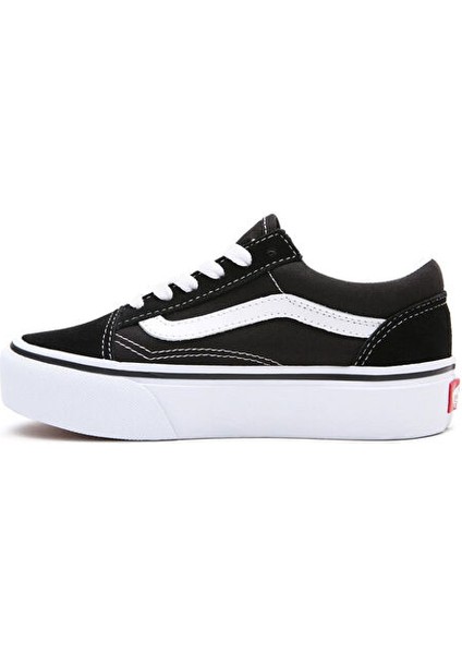Siyah Erkek Çocuk Yürüyüş Ayakkabısı VN0A3TL36BT1 Uy Old Skool Platform modelleri