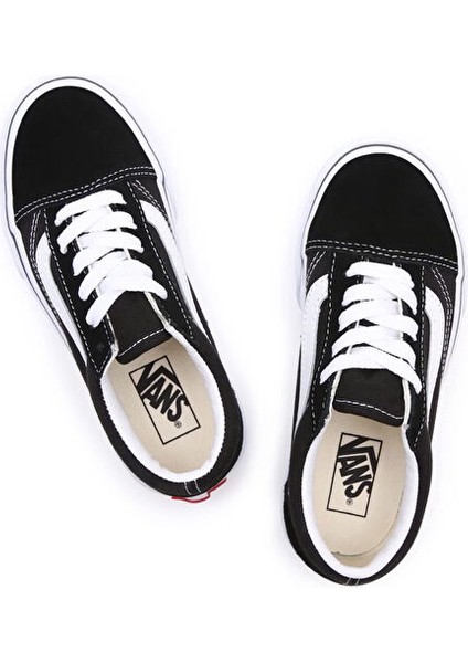 Siyah Erkek Çocuk Yürüyüş Ayakkabısı VN0A3TL36BT1 Uy Old Skool Platform indirimleri