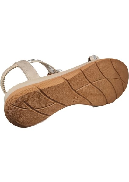 Taşlı Rahat Günlük Kadın Sandalet 815259-Z