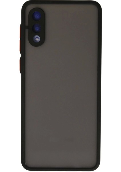 Newface Samsung Galaxy A02 Kılıf Montreal Silikon Kapak - Siyah