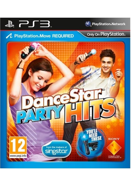Dancestar Party Hits Move Ps3 Oyun Sıfır Dance Star